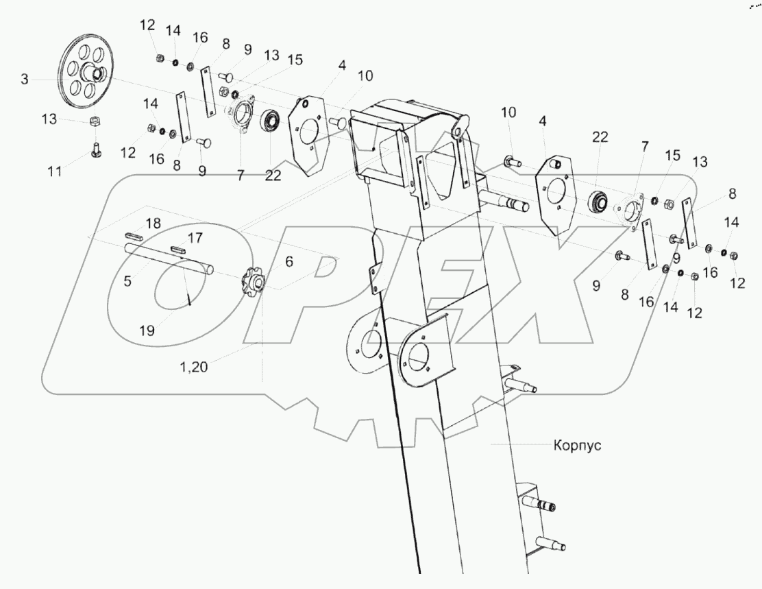  Элеватор зерновой КЗК 0214000В-02