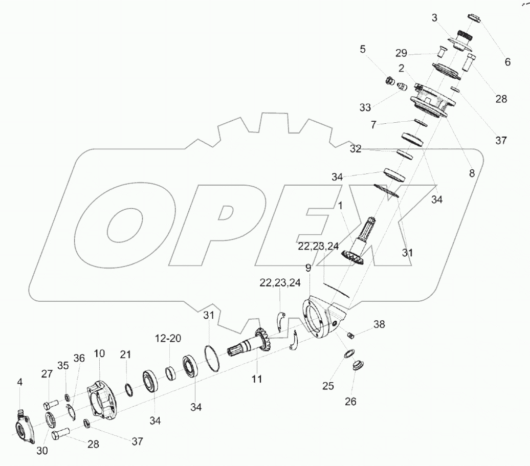  Редуктор КЗК-12-0245500