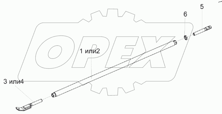  Раскосы КЗК 0216200Б и КЗК 0216200Б-01