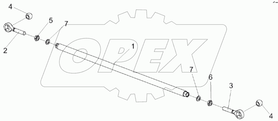  Тяга КЗК 0100560-03