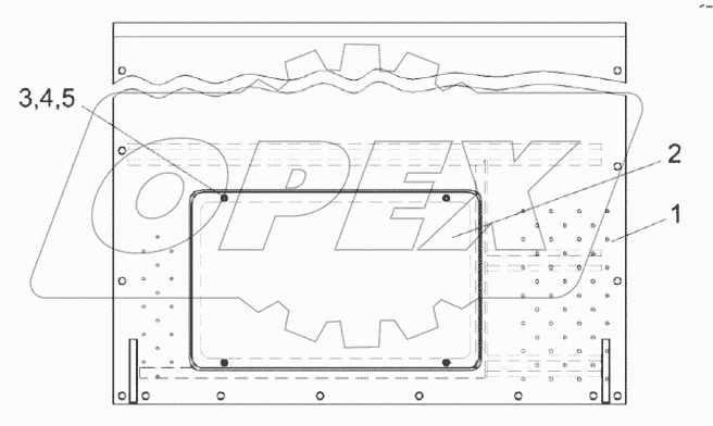  Настил КЗК-8А-2-0100320