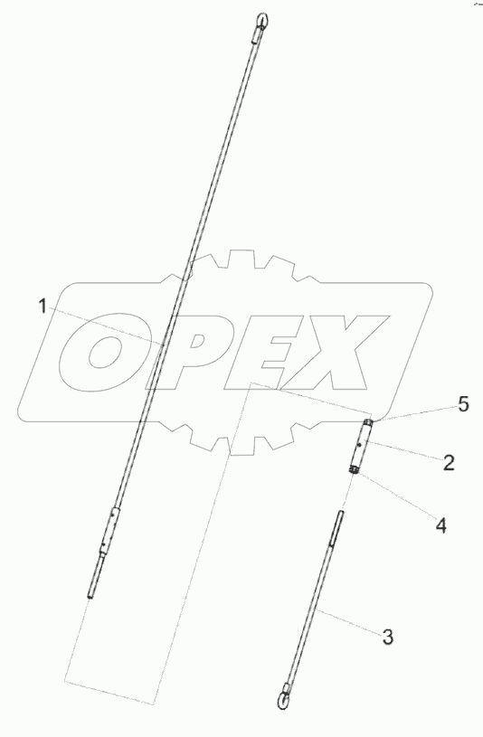 Тяга КЗК-8К-0400520