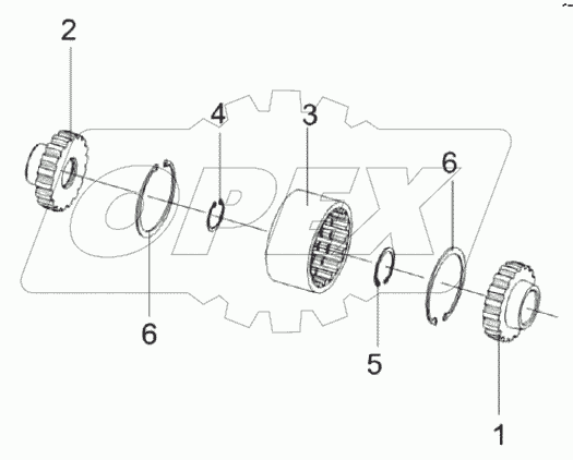  Муфта КЗК 0222100