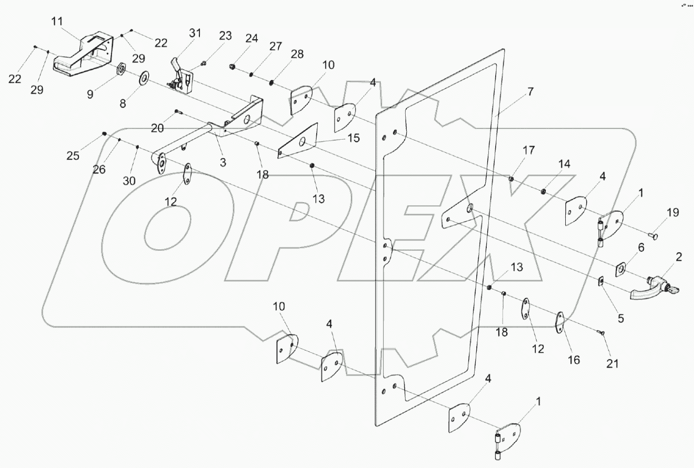  Дверь КЗК-12-0131070