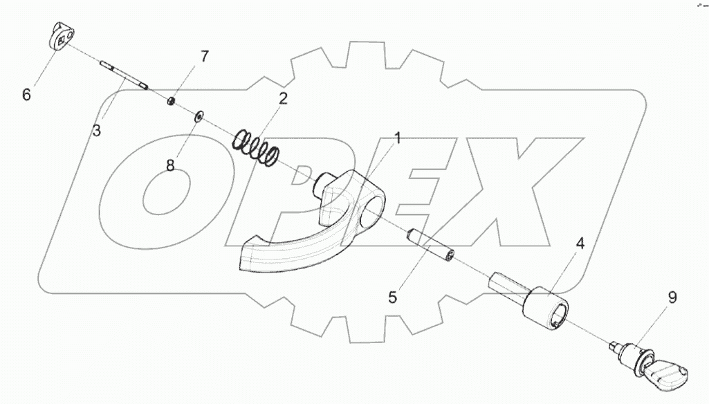  Ручка КЗК-12-0131010
