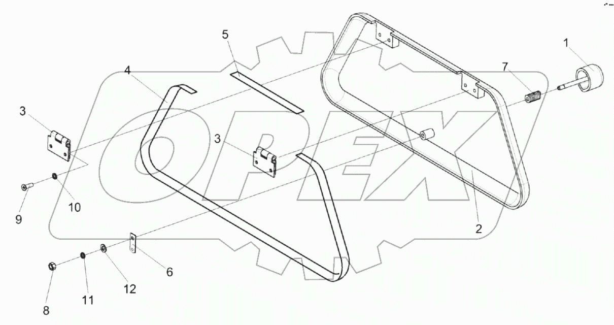  Крышка КЗК-12-0120530А