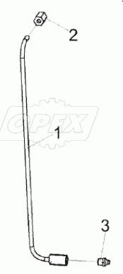  Маслопровод КЗК-7-0102360