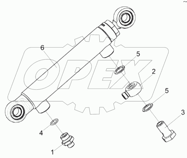  Гидроцилиндр КЗК-8-0602500