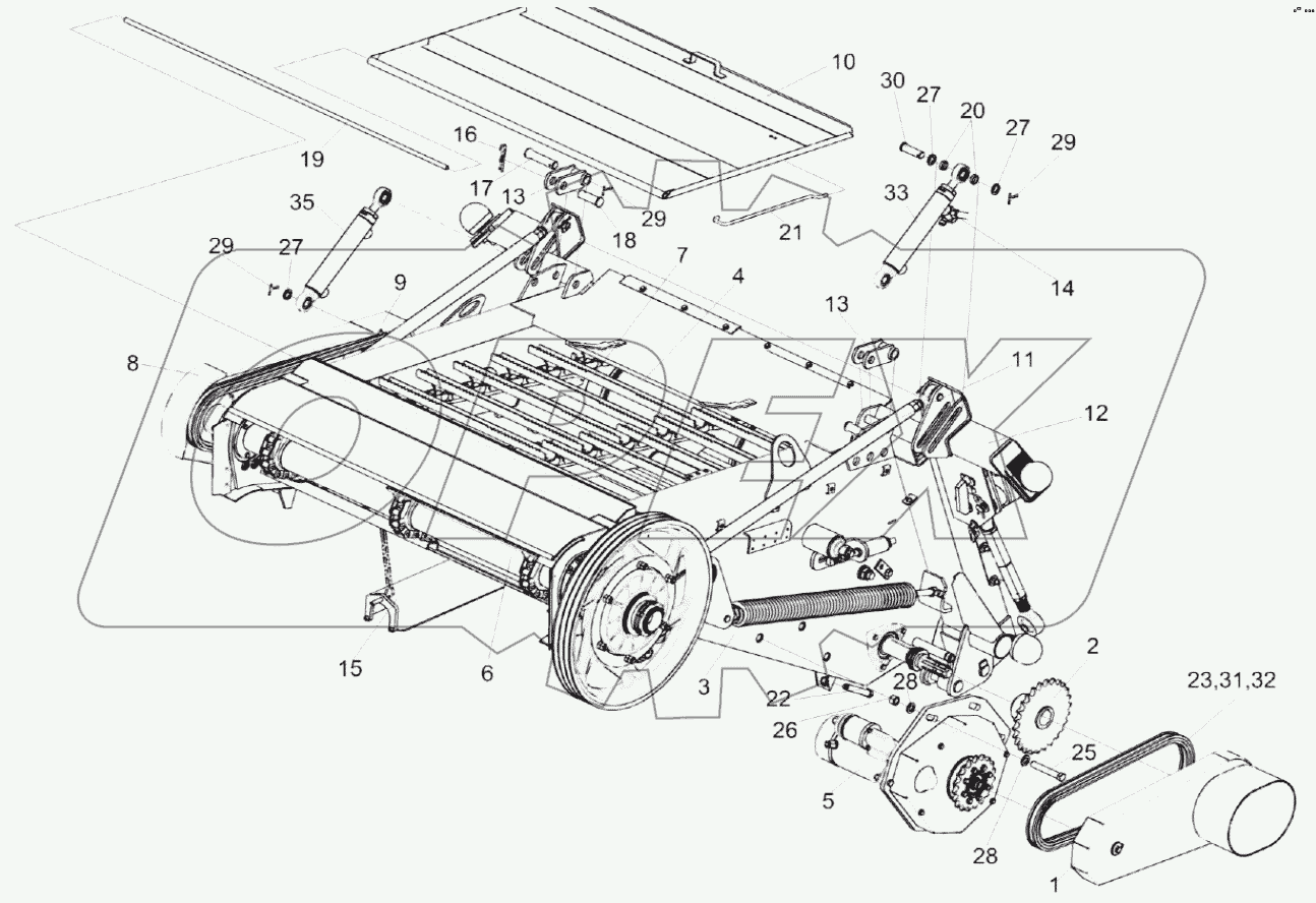  Камера наклонная КЗК-8-1810000А