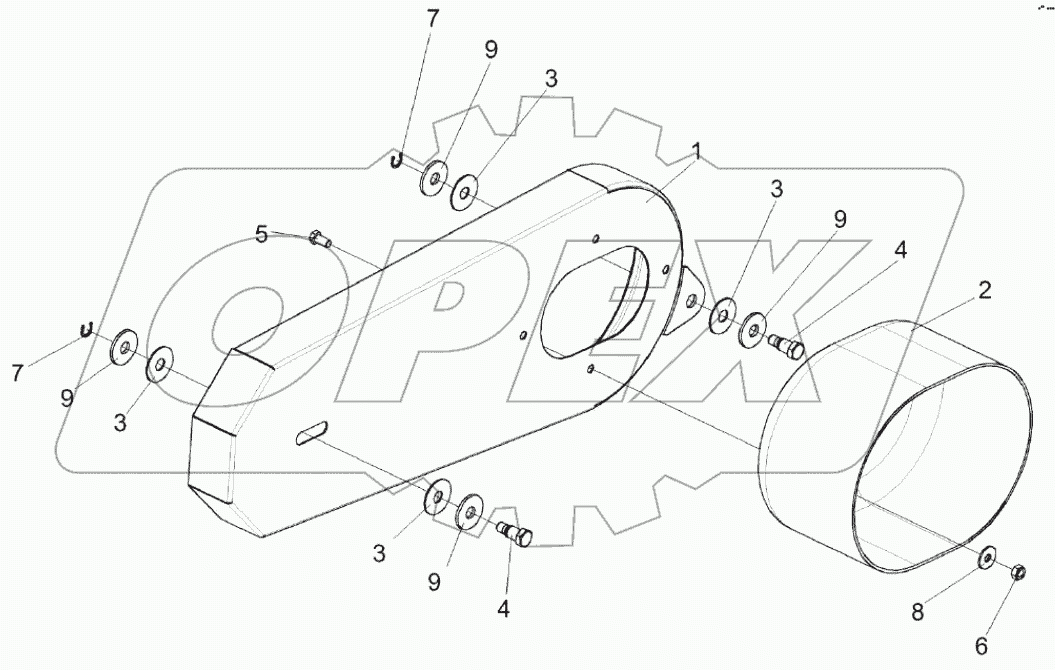  Ограждение КЗК-8-1810120