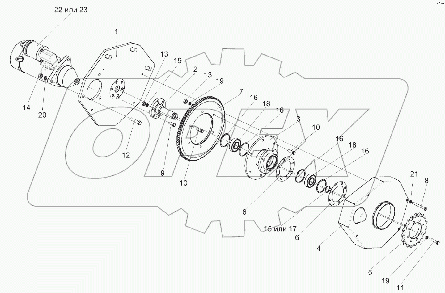  Реверс КЗК-8-1814000А