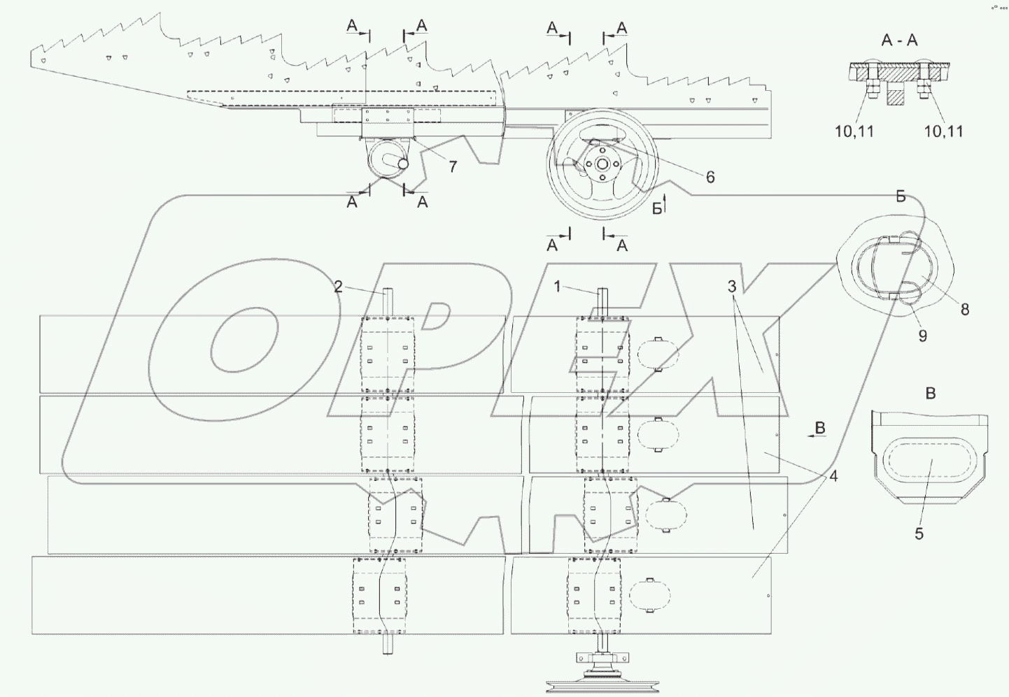  Соломотряс КЗК-8А-0212000-01