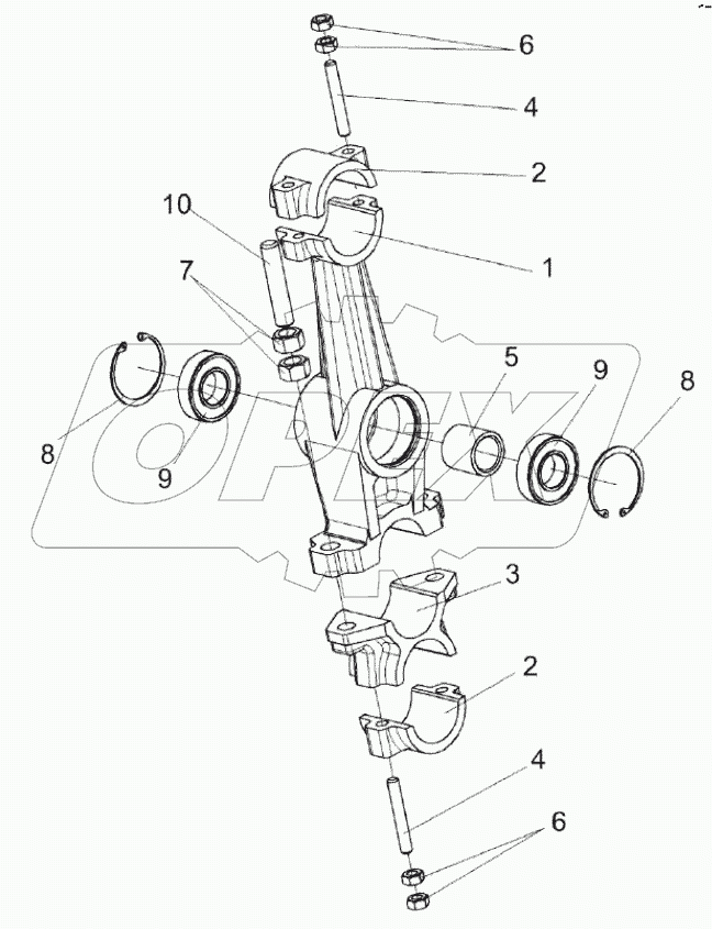  Рычаг КЗР 0202160Г
