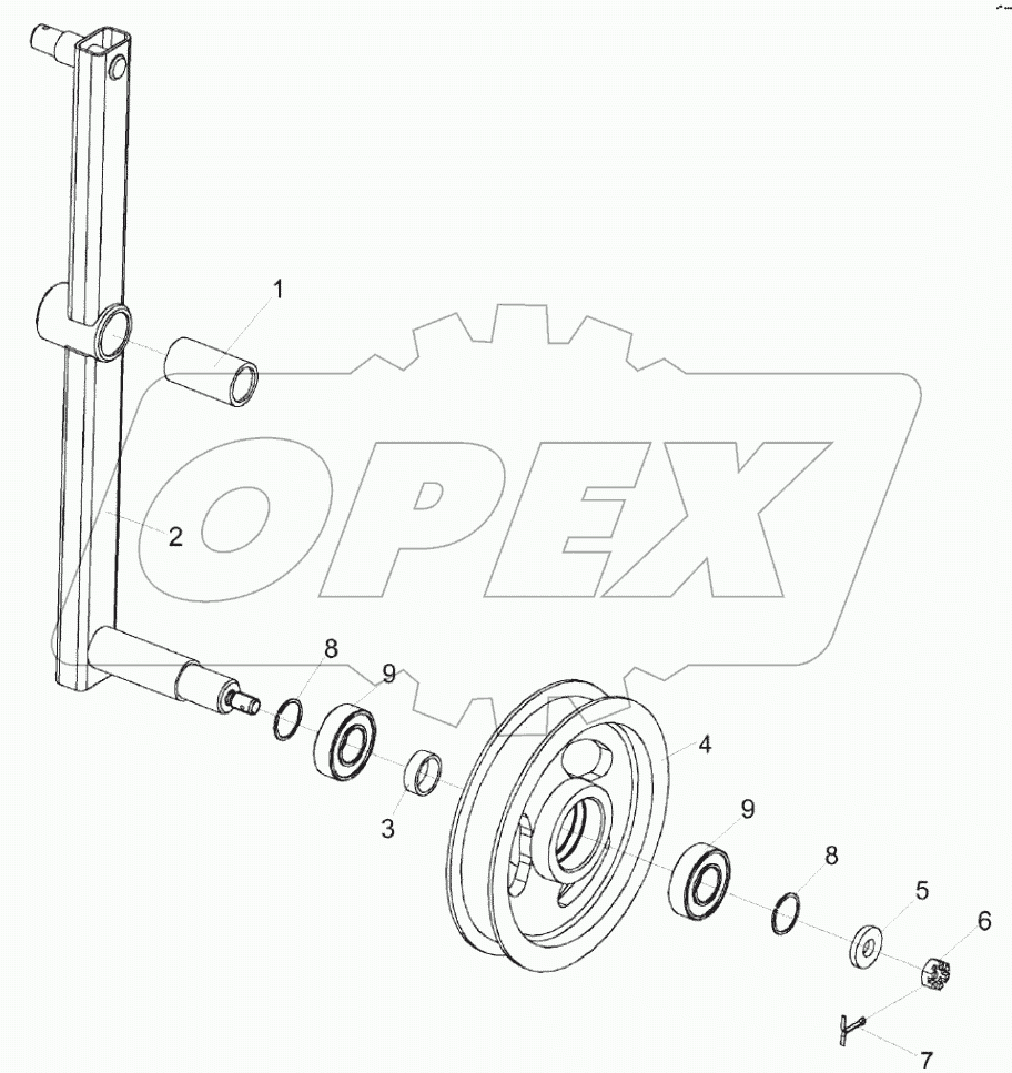  Рычаг КЗК 0202420Б