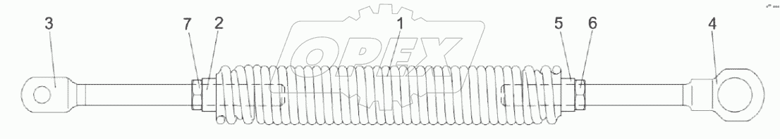  Пружина КЗК-8К-0202250