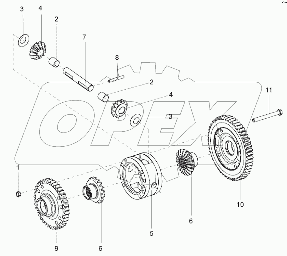  Дифференциал 3518020-43190