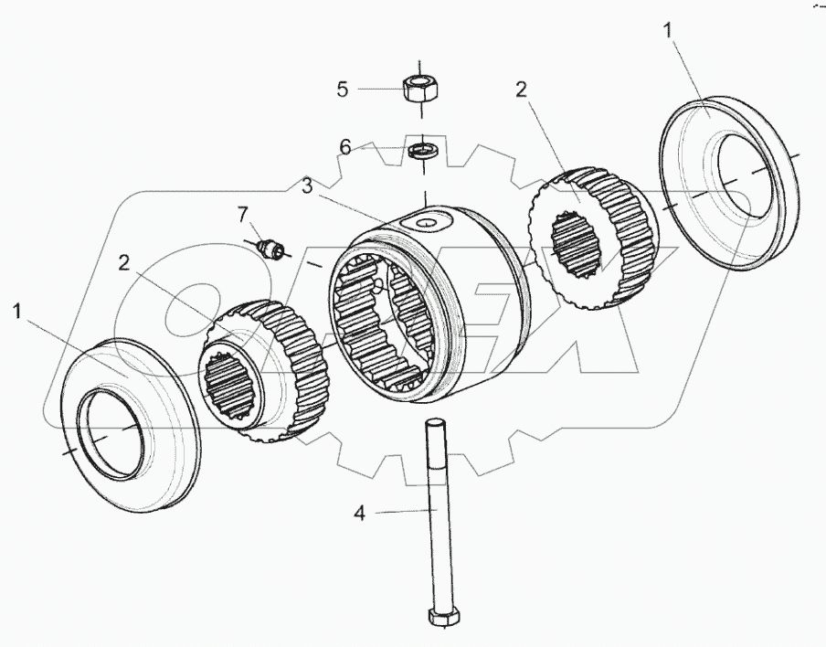  Муфта КВС-1-0107060
