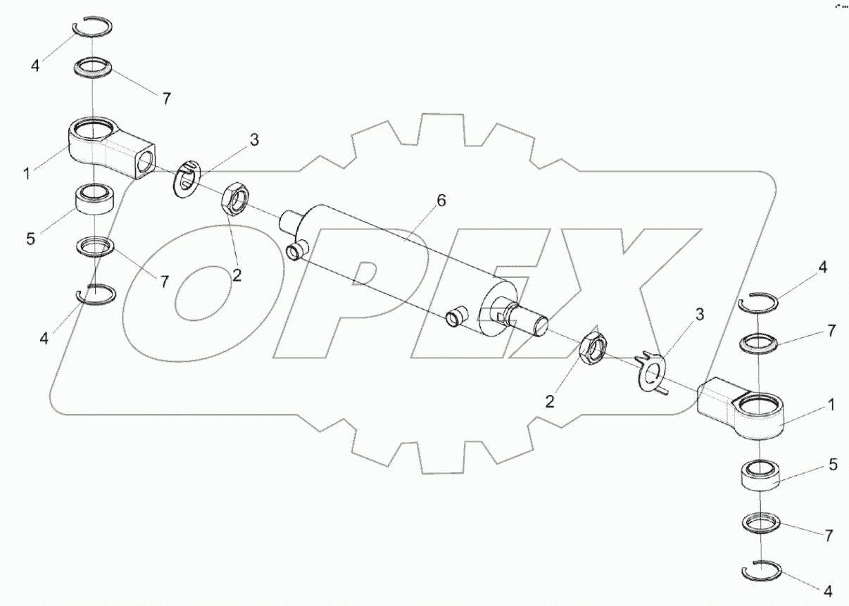  Гидроцилиндр УЭС-7-0109200