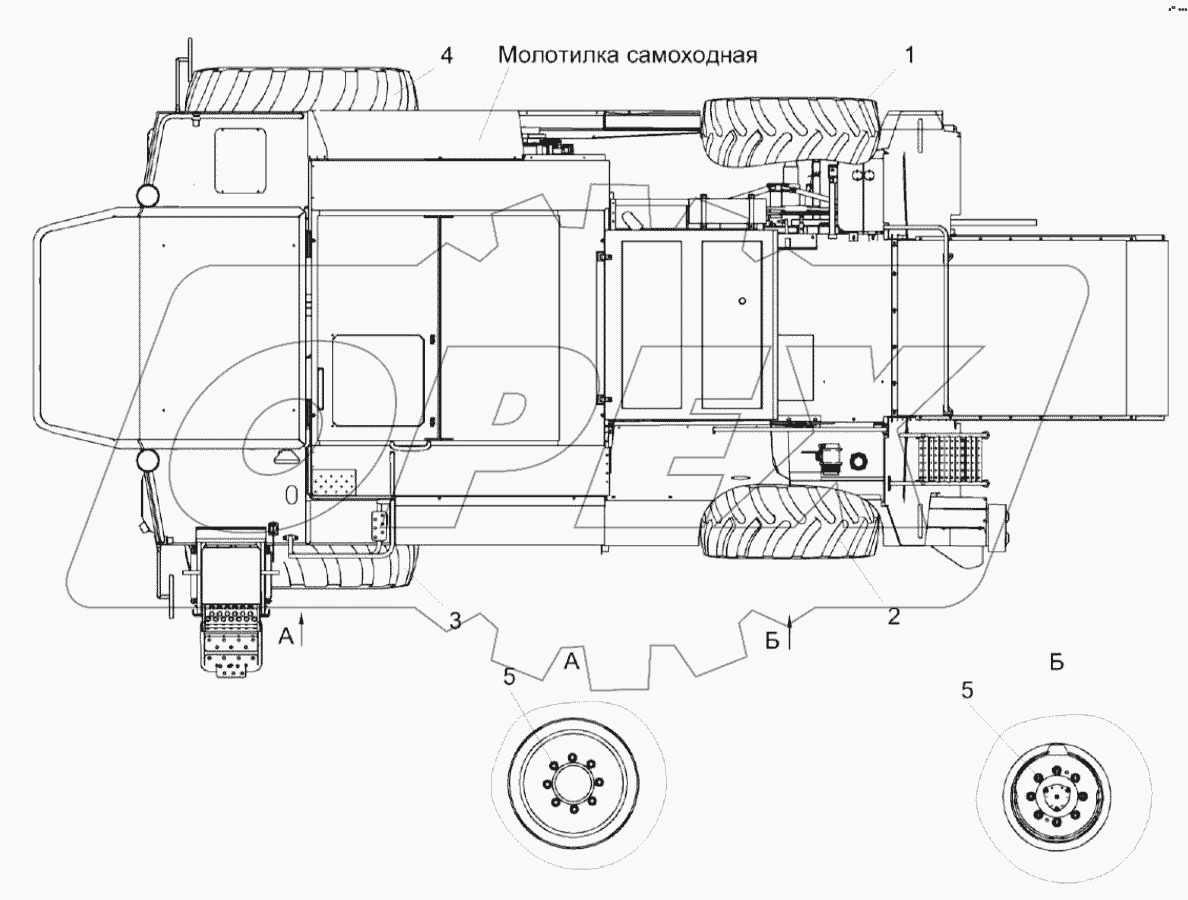  Установка колес КЗК-8К-0111100