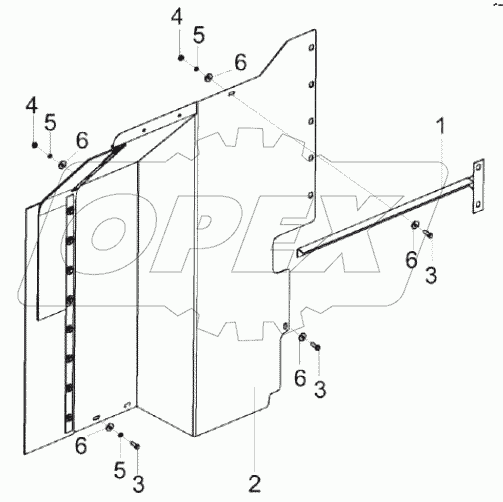  Установка щитка КЗК-8-0100200