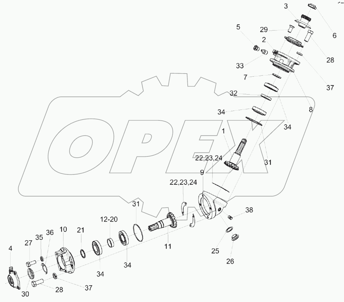  Редуктор КЗК-12-0245500