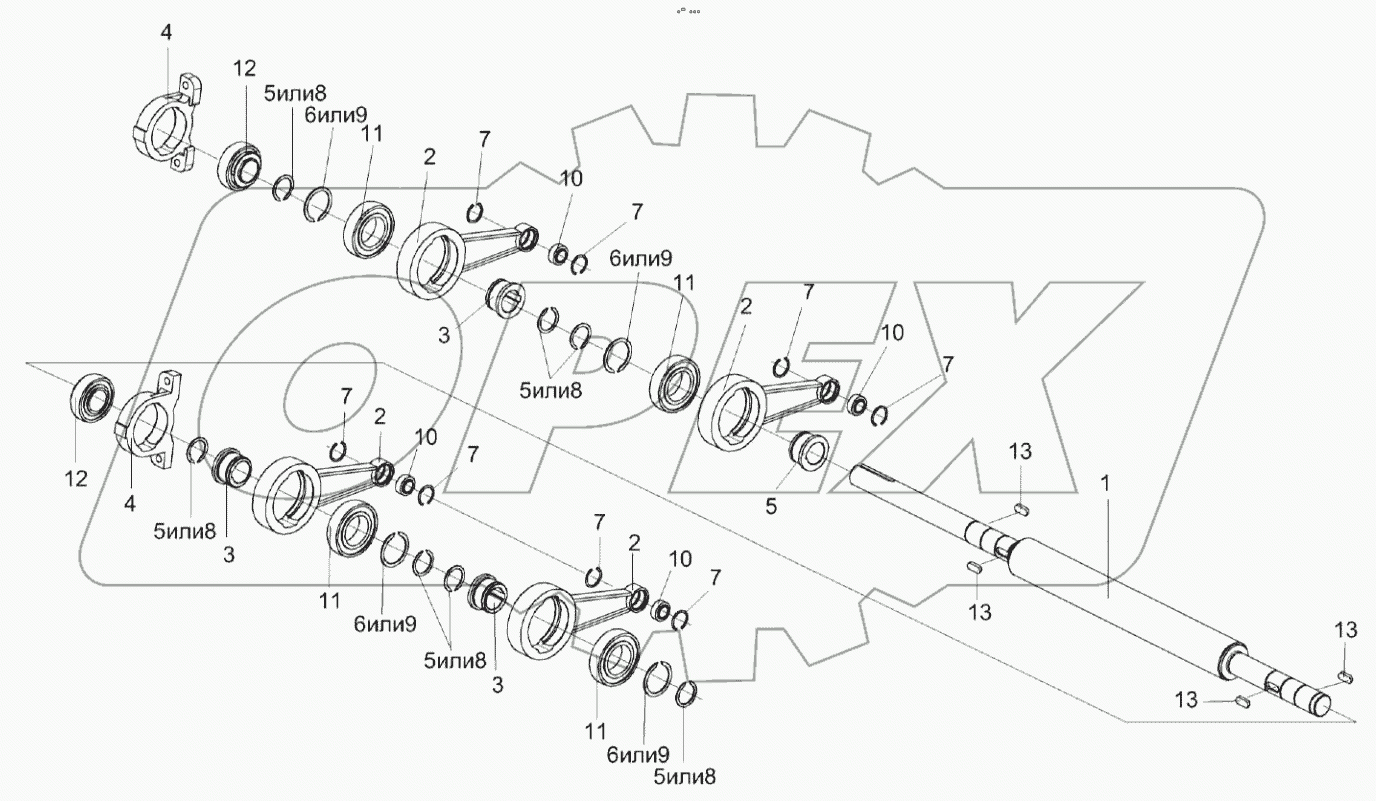  Вибропобудитель КЗК 0226010А
