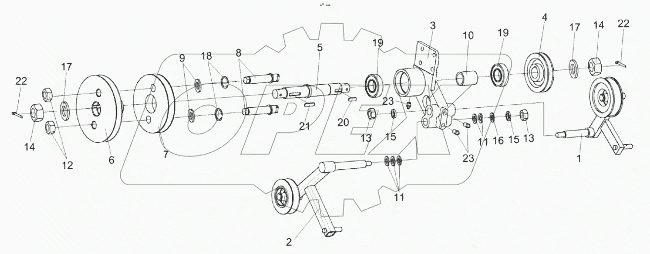  Контрпривод КЗК 0112080А
