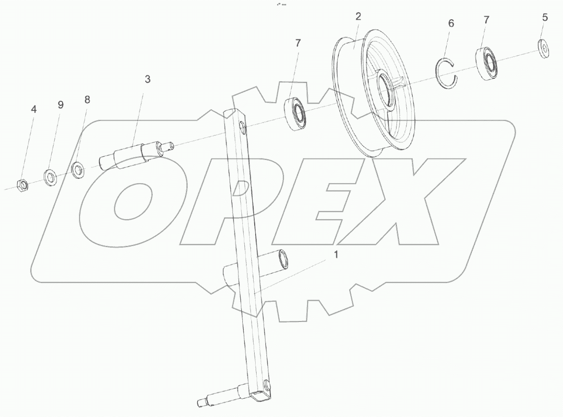  Рычаг КЗК 0112180А