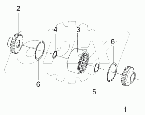  Муфта КЗК 0222100
