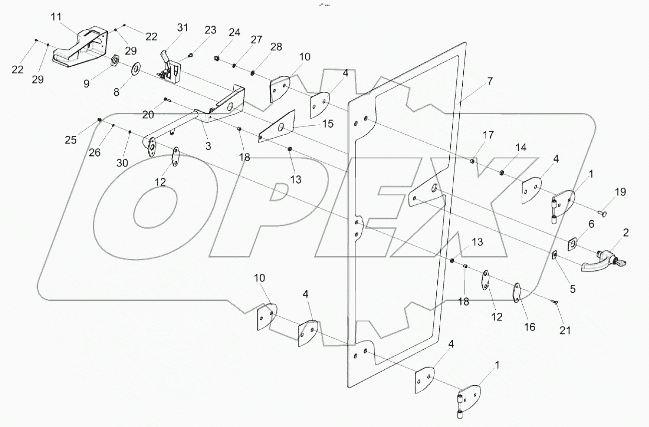  Дверь КЗК-12-0131070