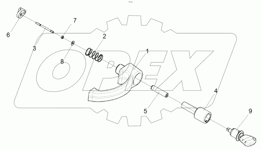  Ручка КЗК-12-0131010