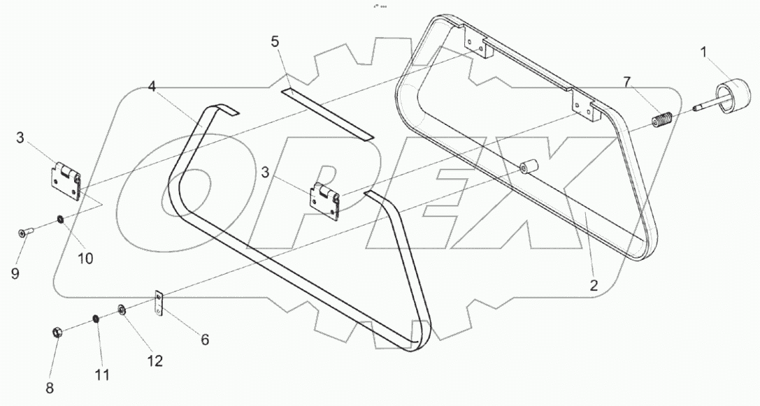 Крышка КЗК-12-0120530А