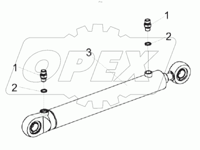  Гидроцилиндр КЗК 0602510