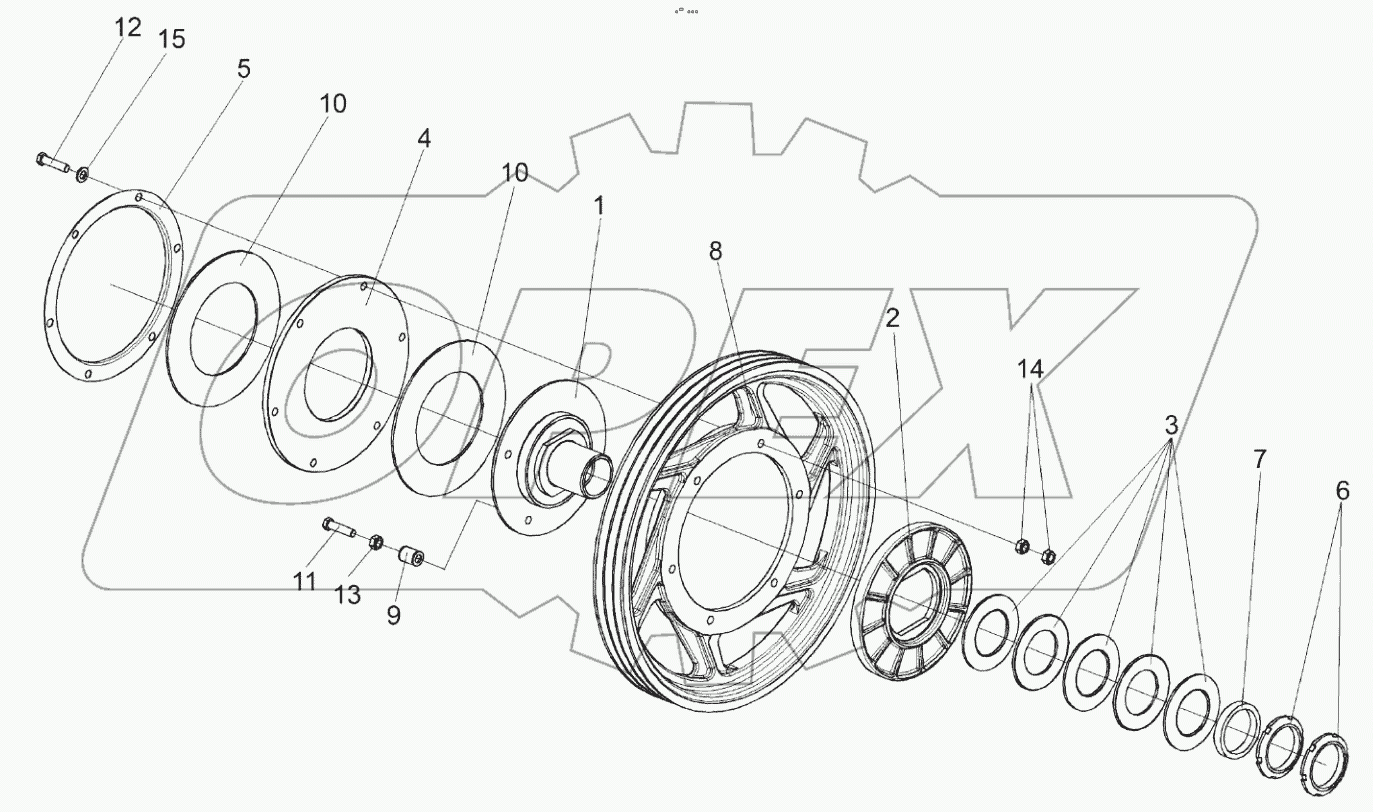  Муфта предохранительная КЗК 1873100