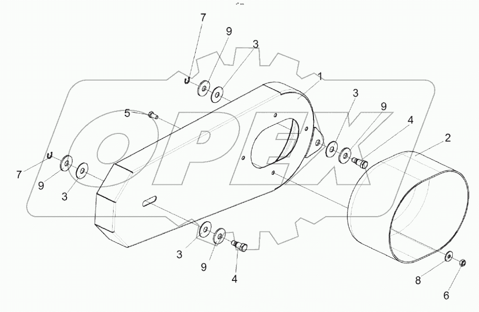  Ограждение КЗК-8-1810120