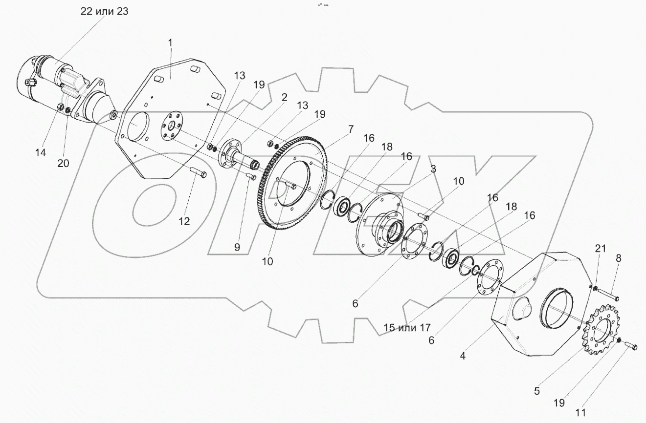  Реверс КЗК-8-1814000А