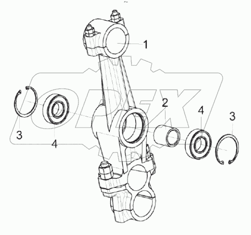  Рычаг КЗР 0202160Г