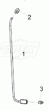  Маслопровод КЗК-7-0102360