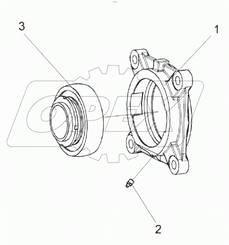  Опора КЗК 0102350