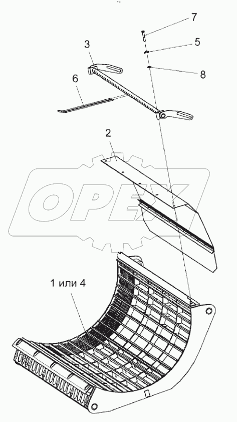  Подбарабанье КЗК 0103000-01