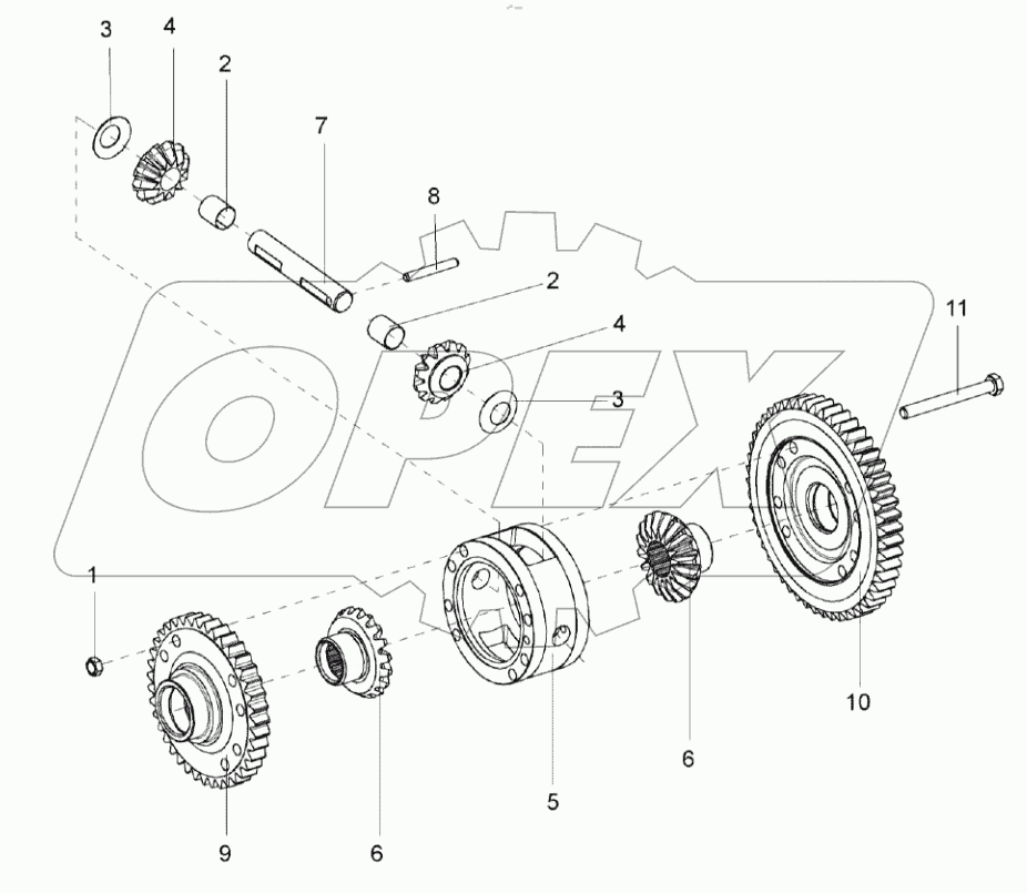  Дифференциал 3518020-43190