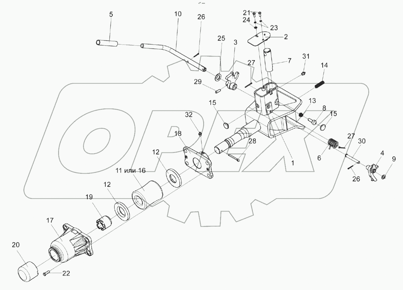  Устройство тяговое КЗР 0232000