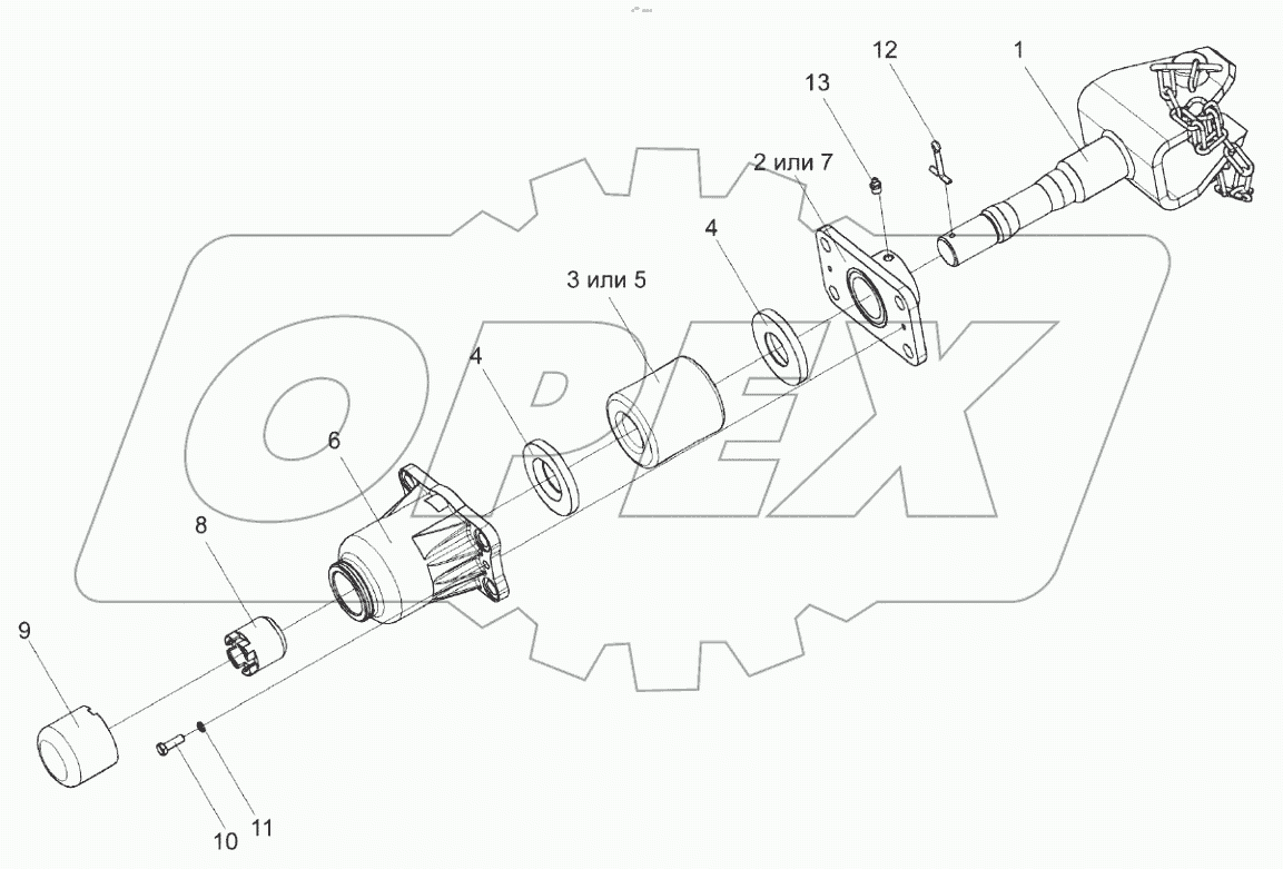  Устройство прицепное КИС 0122000А