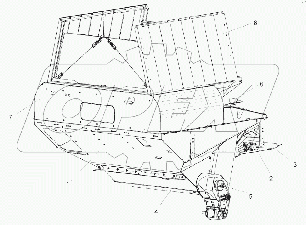  Бункер КЗК-12А-1-0203000-01
