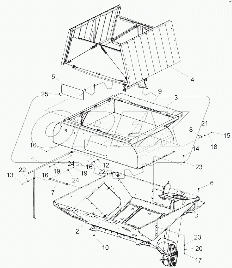 Бункер КЗК-12А-1-0203000-01