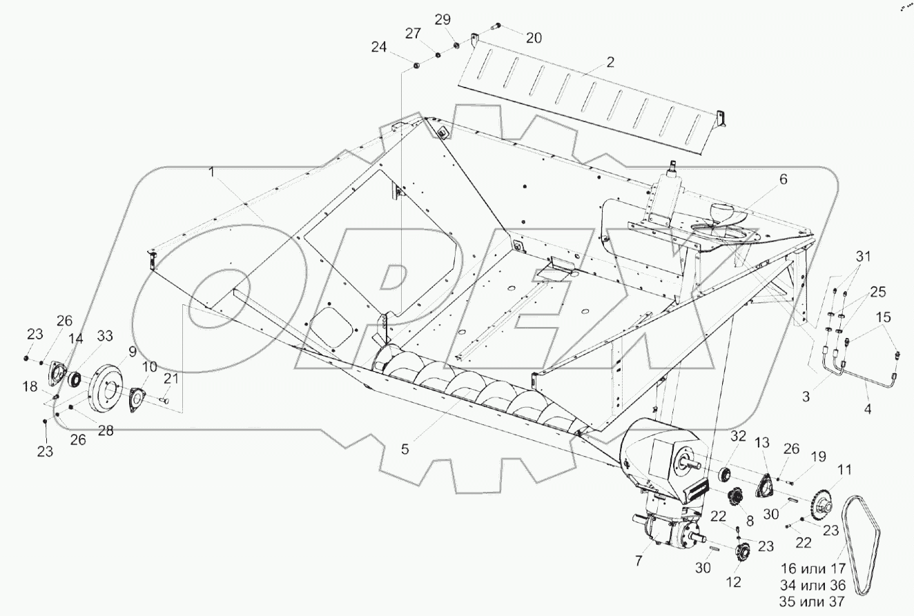  Бункер КЗК-12А-1-0203000-01