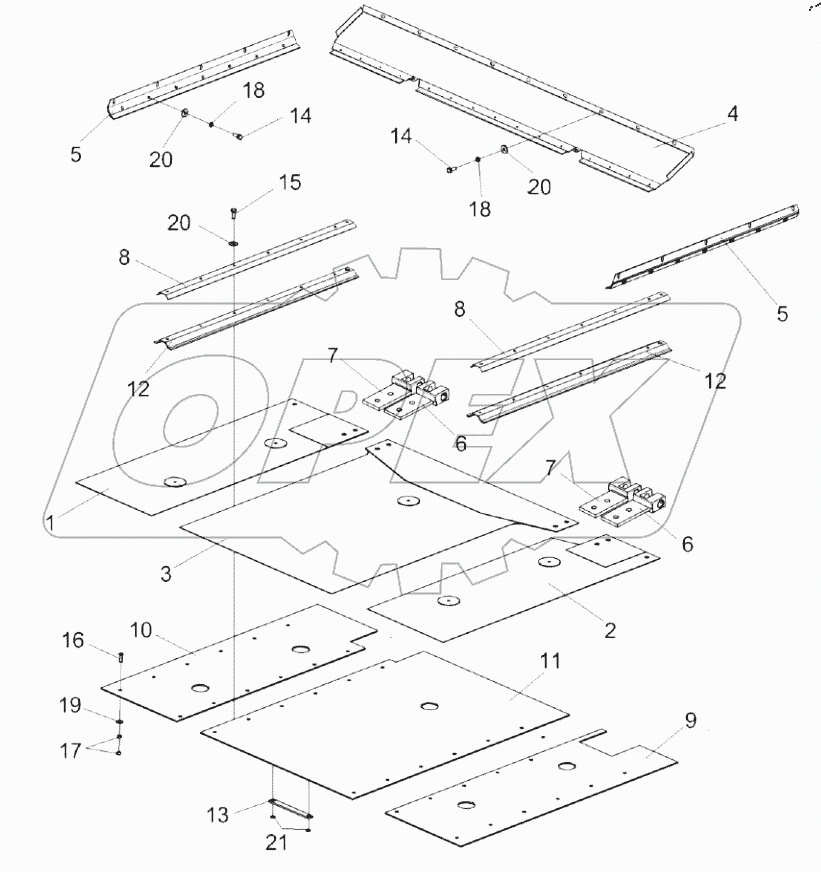  Вибродно КЗК-12А-1-0226000