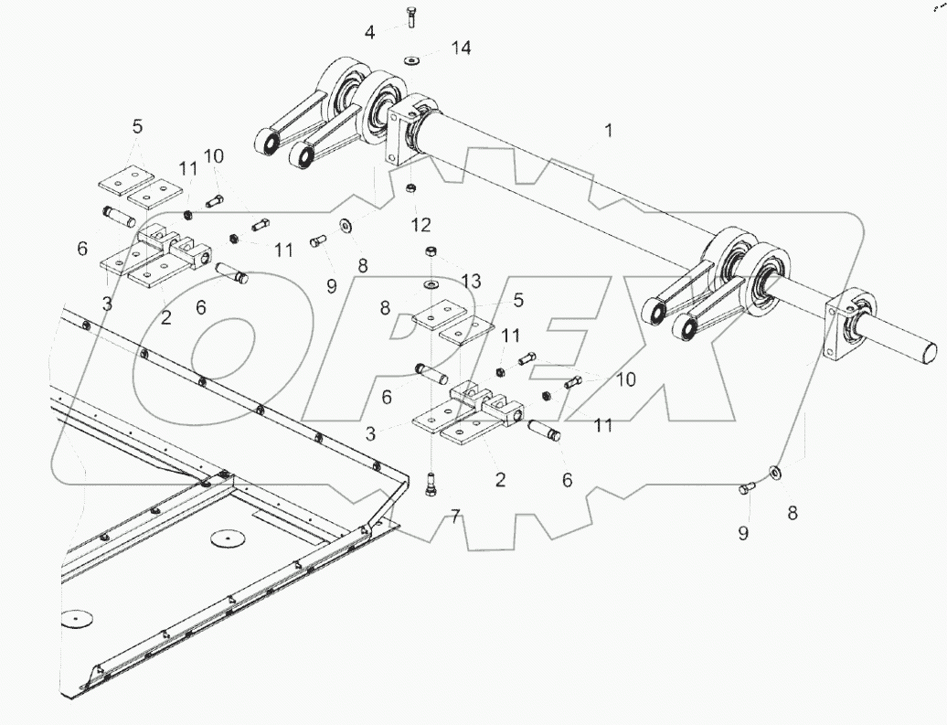  Вибродно КЗК-12А-1-0226000