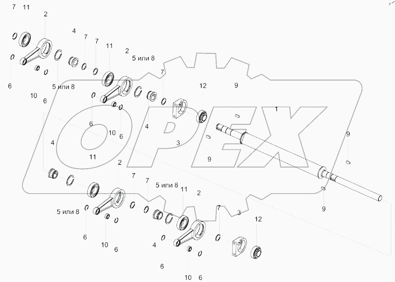  Вибропобудитель КЗК-10-0226100