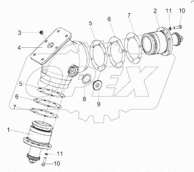  Редуктор КЗК-12-0210000А